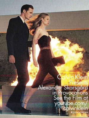 Alexander Skarsgard Calvin Klein celebrity endorsement ads