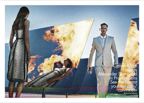 Alexander Skarsgard Calvin Klein celebrity endorsement ads