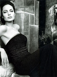 Angelina Jolie St. John fashions