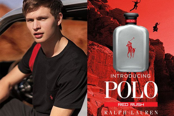 Ansel Elgort for Polo Red Rush