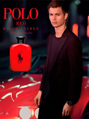 Ansel Elgort for Polo Red