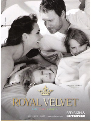 Brooke Shields for Royal Velvet