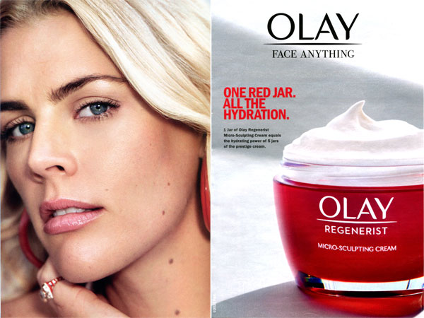 Busy Philipps Olay Celebrity Beauty Ad