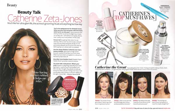Catherine Zeta-Jones for Elizabeth Arden