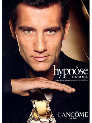 Clive Owen for Lancome Hypnose Homme fragrance
