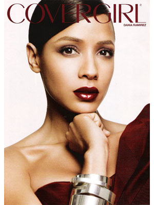 Dania Ramirez CoverGirl Outlast Lipstain Shineblast celebrity endorsements