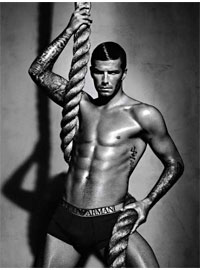 David Beckham, Armani Underwear
