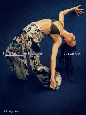 FKA twigs Calvin Klein