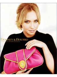 Hayden Panettiere Hayden bag for Dooney & Bourke purse