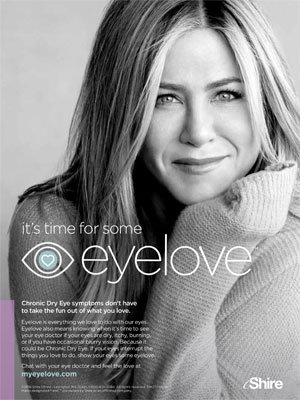 Jennifer Aniston Shire Eyelove