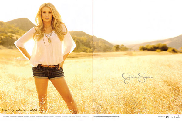 Jessica Simpson Spring Fashion Collection 2011 celebrity fashions