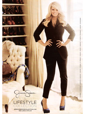 Jessica Simpson Lifestyle Collection celebrity fashions