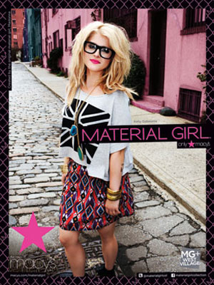Kelly Osbourne Material Girl fashions celebrity endorsements