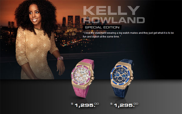Kelly Rowland TW Steel Watches