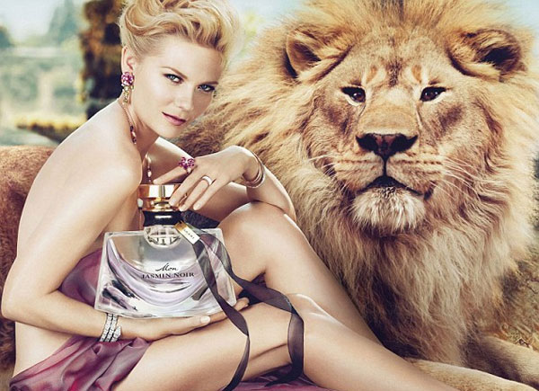 Kirsten Dunst Bvlgari Mon Jasmin Noir Perfume celebrity endorsements