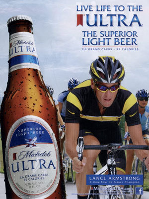 Lance Armstrong 2010 Anheuser-Busch