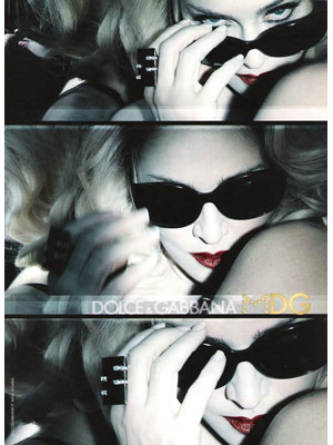 Madonna for Dolce & Gabbana
