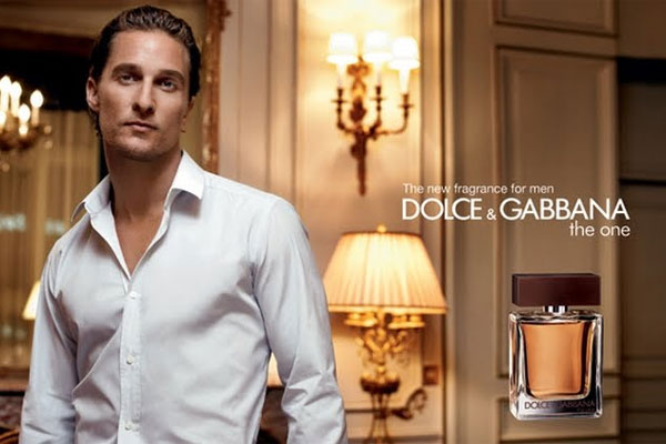 Matthew McConaughey for Dolce & Gabbana The One