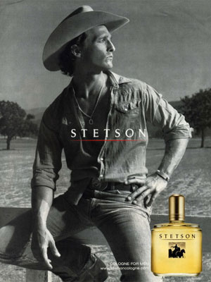 Matthew McConaughey for Stetson cologne
