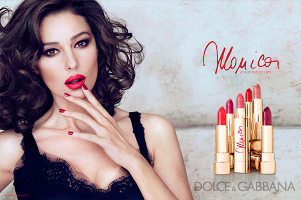 Monica Bellucci Dolce and Gabbana celebrity endorsement advertisements