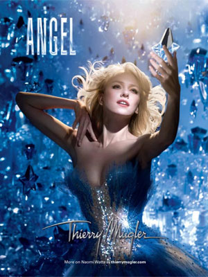 Naomi Watts for Thierry Mugler Angel Fragrance
