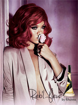 Rihanna Reb'l Fleur Perfume celebrity endorsement advertisements