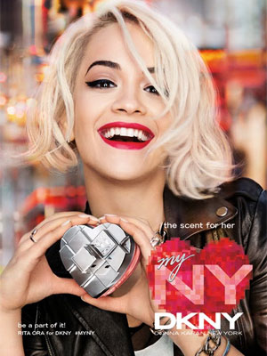 Rita Ora MyNY DKNY Fragrance
