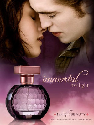 Robert Pattinson Immortal Twilight Perfume Ad