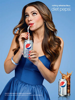 Sofia Vergara for Diet Pepsi