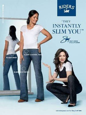 Stacy London Rider by Lee Jeans celebrity fashions