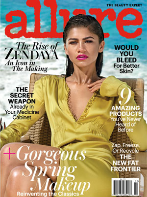 Zendaya cover Allure January 2017