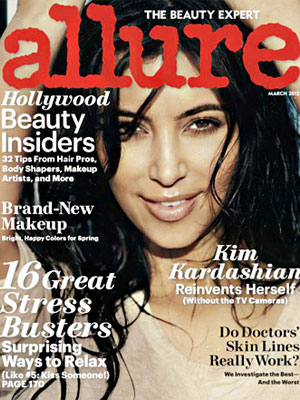Kim Kardashian Allure Magazine March 2012