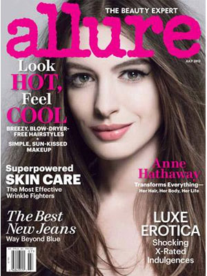 Anne Hathaway Allure Magazine July 2012
