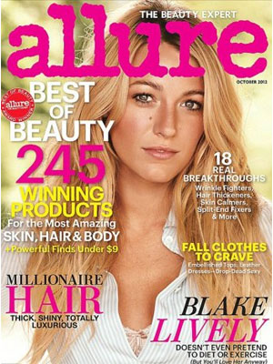 Blake Lively Allure Magazine October 2012