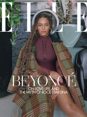 Beyonce Knowles Elle January 2020