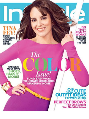 Tina Fey InStyle Magazine April 2011