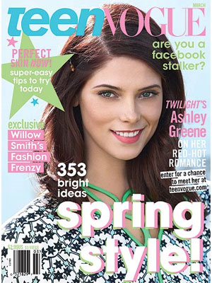 Ashley Greene Teen Vogue Magazine March 2011