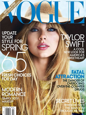 Taylor Swift Vogue Magazine February 2012