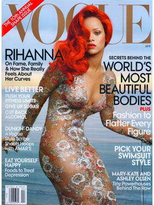 Rihanna Vogue Magazine April 2011