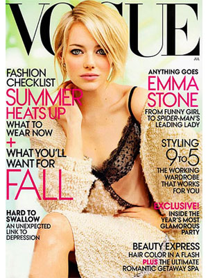 Emma Stone Vogue Magazine July 2012